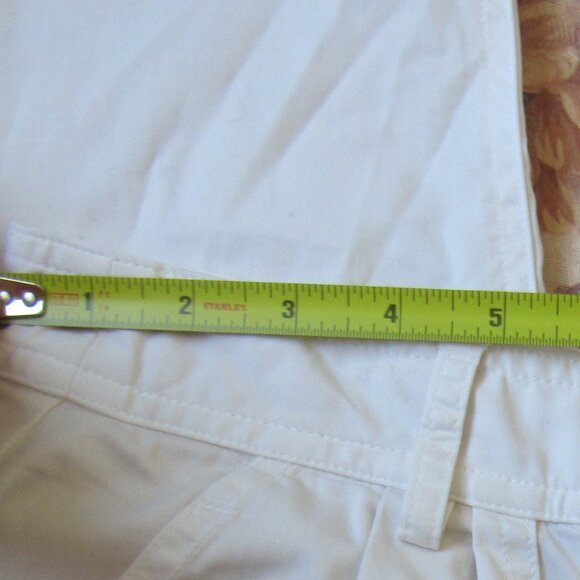 Nili Lotan Women Pants, sz.4,waist 28in, White, Cotton - Picture 6 of 8